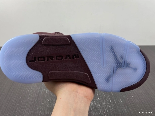 Kick Theory Jordan 5 Air Burgundy DZ4131-600 0807